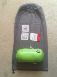 aegismax ultralight sleeping bag package