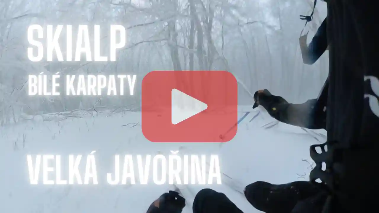 Skialp Bílé Karpaty ⛷️ Velká Javořina video tip ▶️