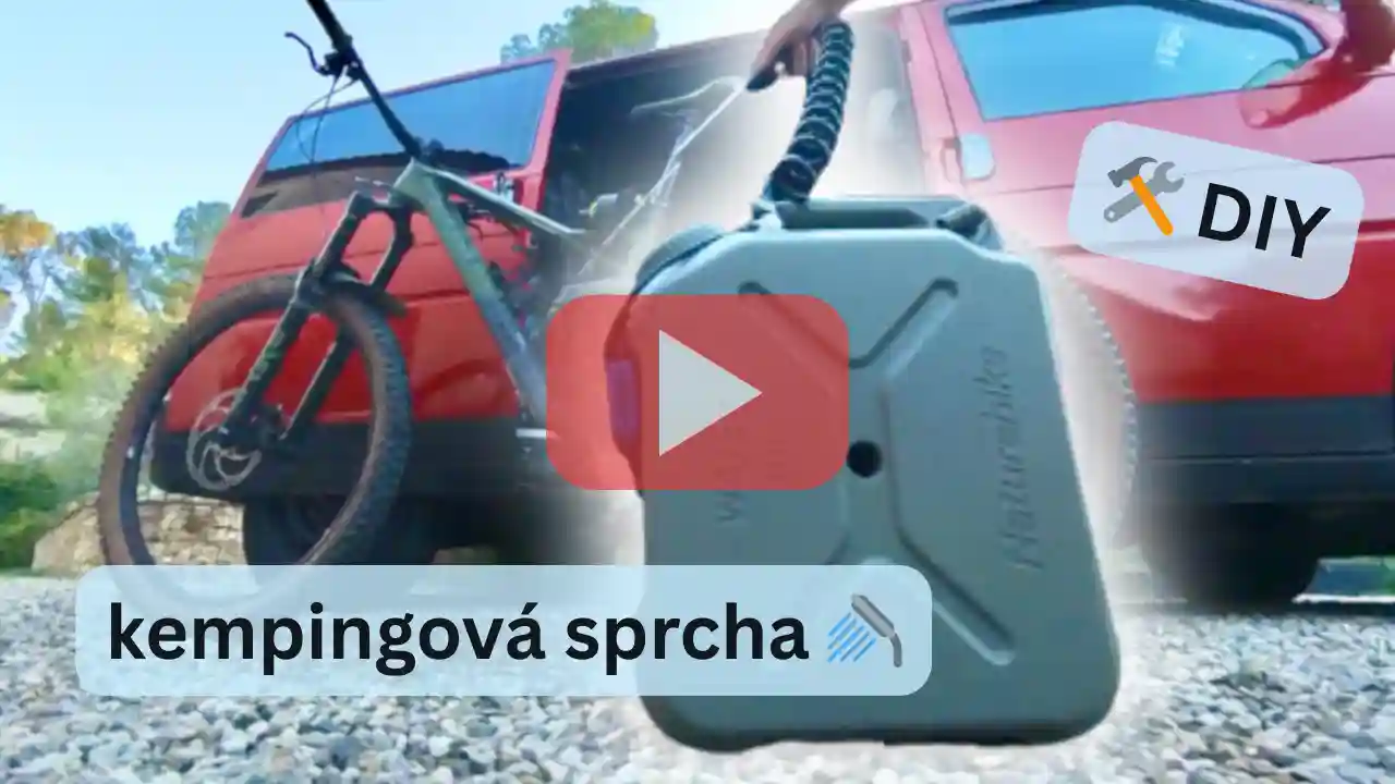 Kempingová sprcha 12V DIY 🚿 | Návod na přenosnou sprchu do auta 🚘 #vanlife