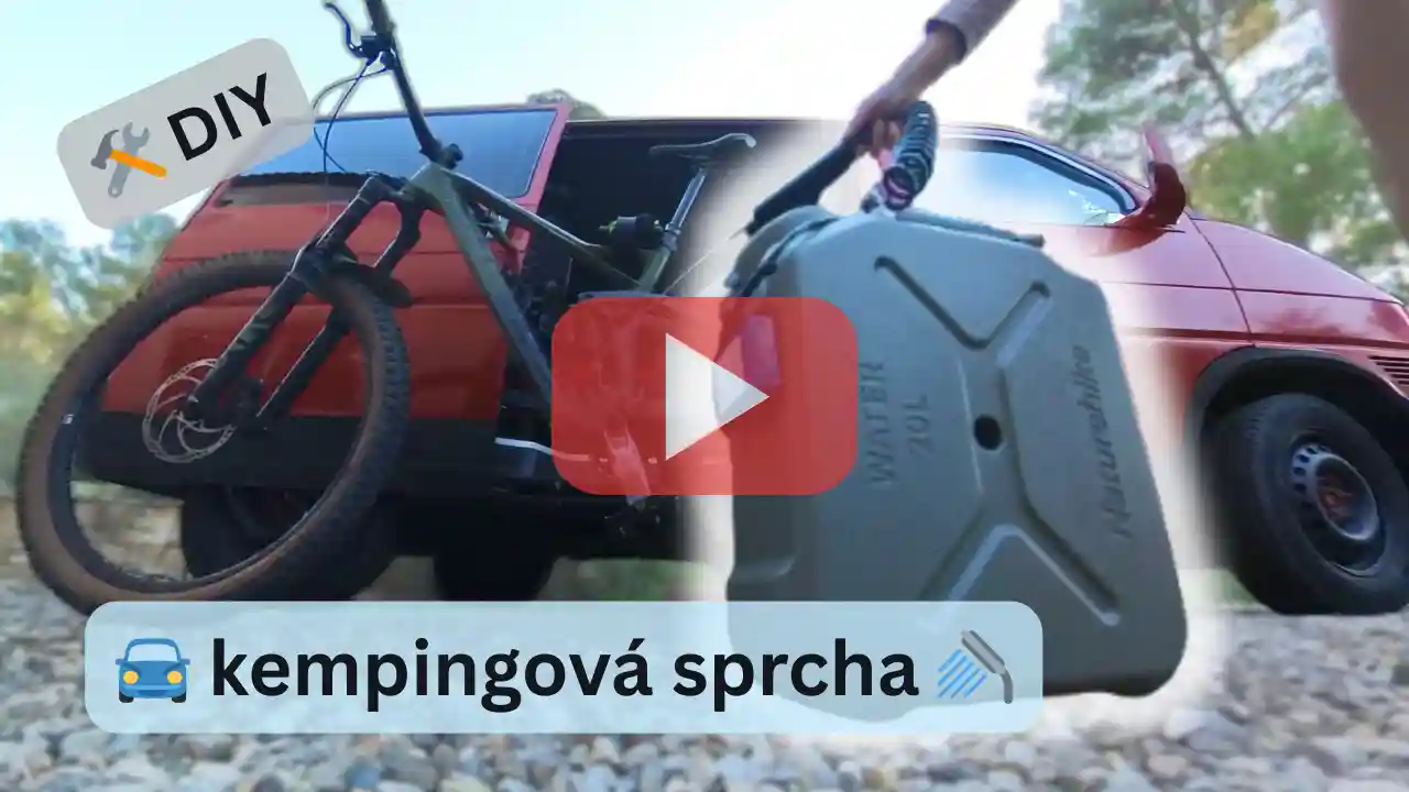 NÁVOD 🚿 přenosná kempingová sprcha 🚘 12V DIY